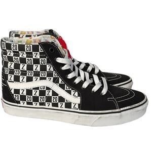 Vans X Zappos 20th Anniversary Old Skool skate Hi-Tops, Men s 9.5 women’s 11